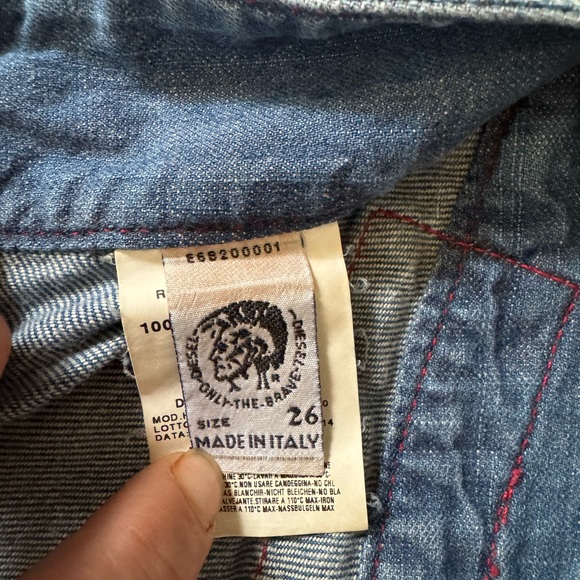 Women’s vintage diesel jeans size 26 - Picture 6 of 8